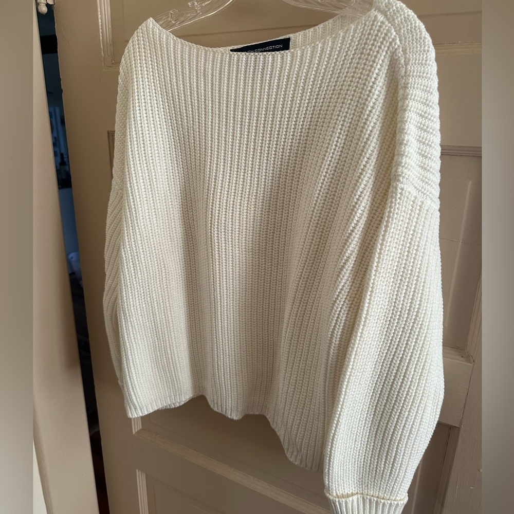 French Connection Fisherman Sweater NWOT